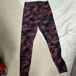 Lulu Lemon Leggings wonder train high rise